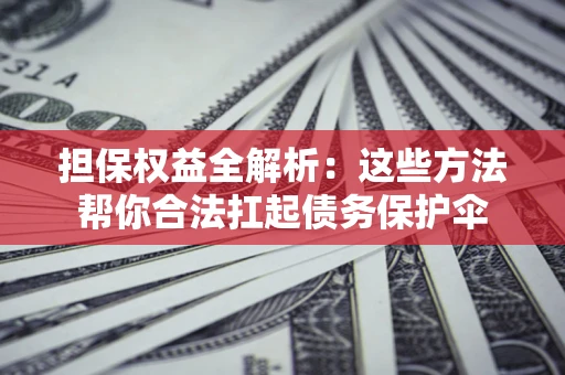 武汉担保权益全解析：这些方法帮你合法扛起债务保护伞