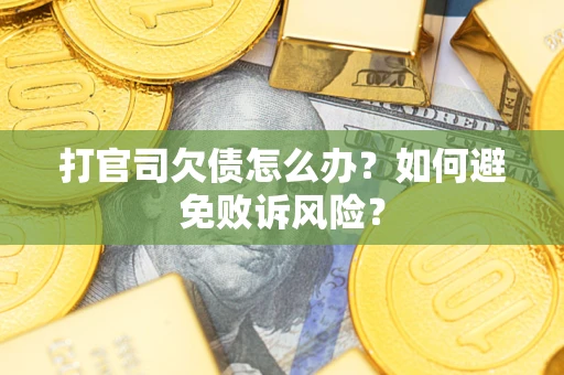 武汉打官司欠债怎么办？如何避免败诉风险？