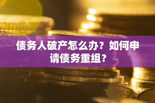 武汉债务人破产怎么办？如何申请债务重组？