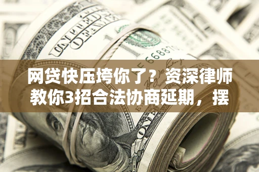 武汉网贷快压垮你了？资深律师教你3招合法协商延期，摆脱暴力催收！