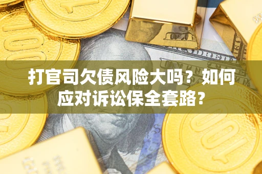 武汉打官司欠债风险大吗？如何应对诉讼保全套路？