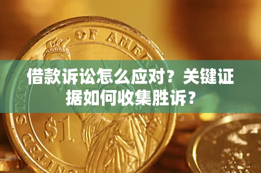 武汉借款诉讼怎么应对？关键证据如何收集胜诉？